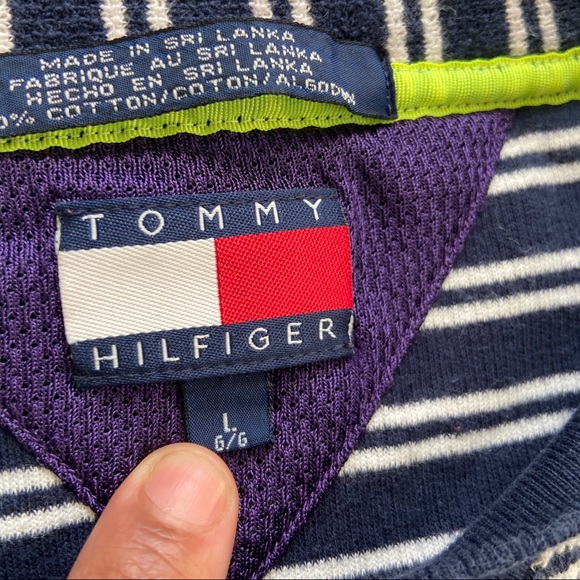 Vintage 90s Tommy Hilfiger Polo - Picture 3 of 3